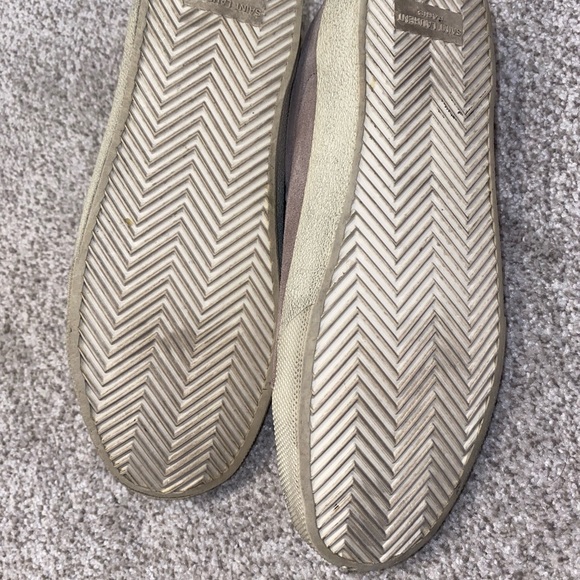 Saint Laurent Women's Pink Shoes Suede Sneakers Sneakers. - Picture 5 of 7